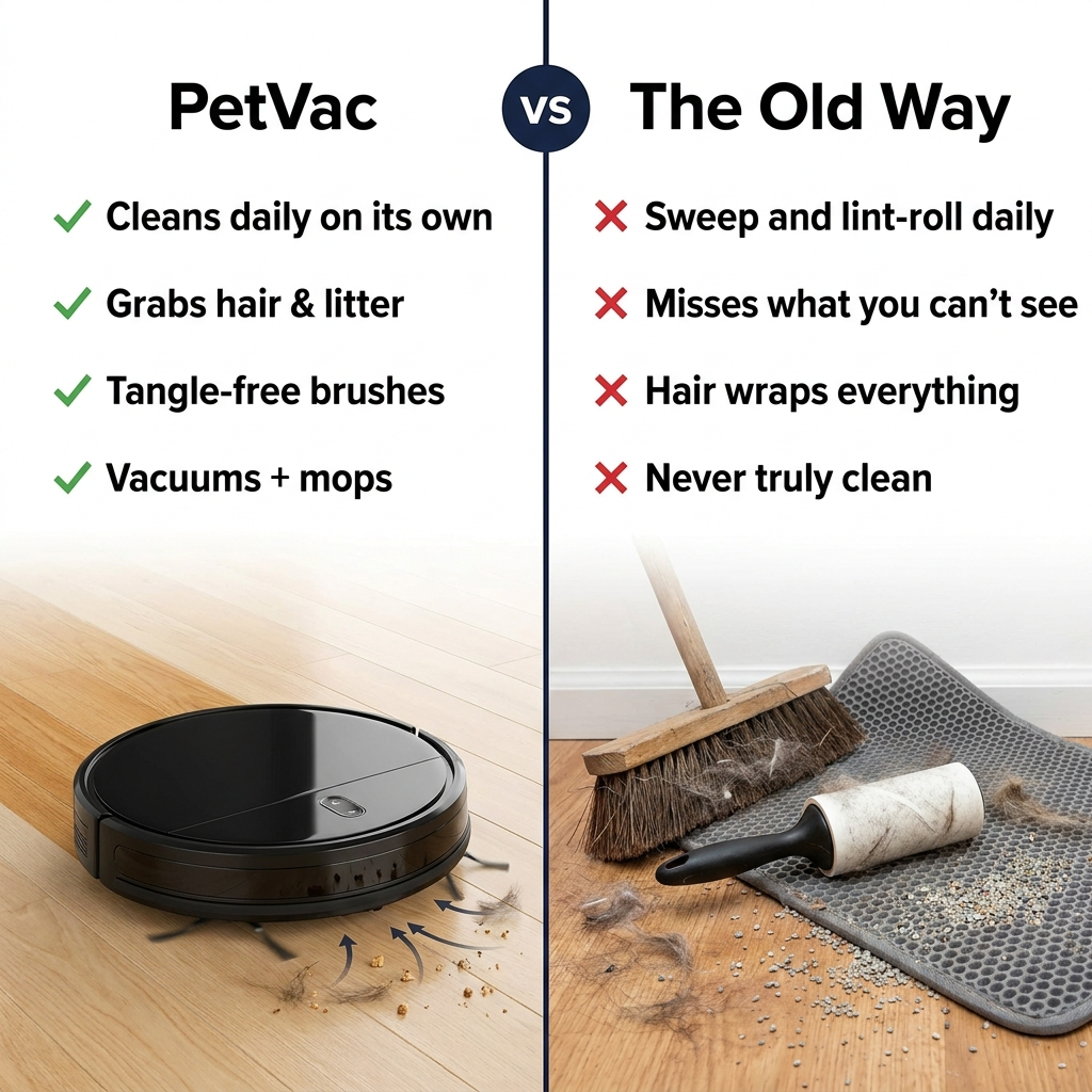 PetVac - Smart Cleaning for Homes with Pets